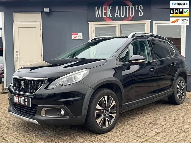 Zwart (metallic) Occasion 2018 Peugeot 2008 Allure SUV | € 10.944 (Eerlijke prijs) - Afbeelding 1/4