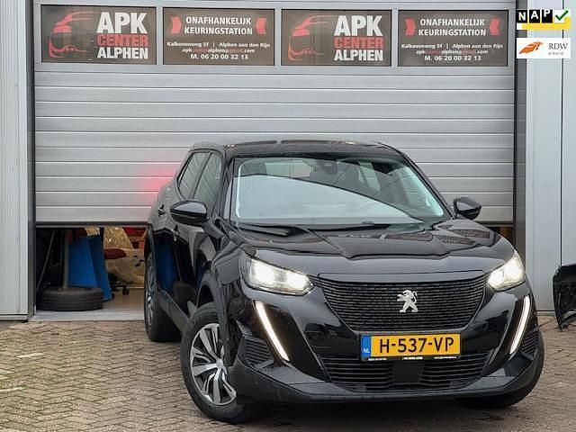 Zwart Occasion 2020 Peugeot 2008 Active SUV | € 14.750 (Eerlijke prijs) - Afbeelding 1/4