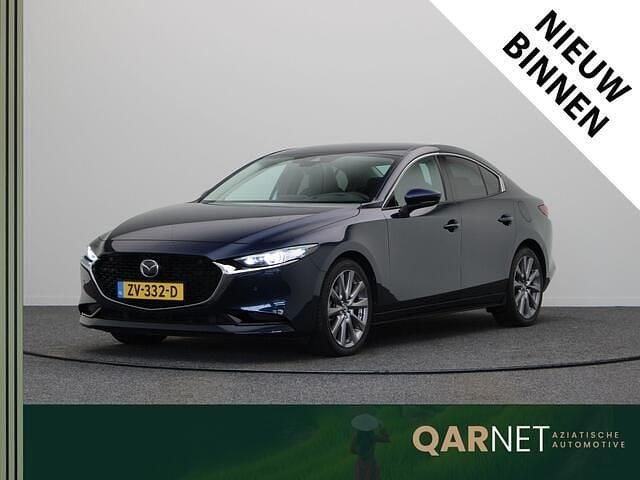 Blauw Gebruikt 2019 Mazda 3 Luxury Sedan | € 19.945 (Eerlijke prijs) - Afbeelding 1/4