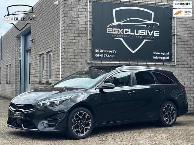 Zwart Gebruikt 2022 Kia Ceed GT-Line Stationwagen | € 19.950 (Super prijs) - Afbeelding 1/4