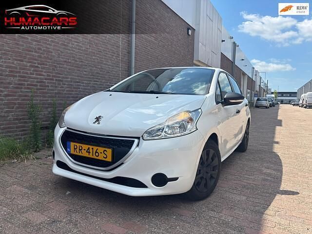 Wit Gebruikt 2013 Peugeot 208 Active Hatchback | € 4.395 (Eerlijke prijs) - Afbeelding 1/4