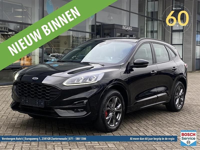 Zwart Gebruikt 2022 Ford Kuga ST-Line SUV | € 23.950 (Super prijs) - Afbeelding 1/4