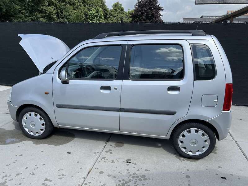 Grijs Gebruikt 2000 Opel Agila Elegance MPV | € 1.450 (Eerlijke prijs) - Afbeelding 1/4
