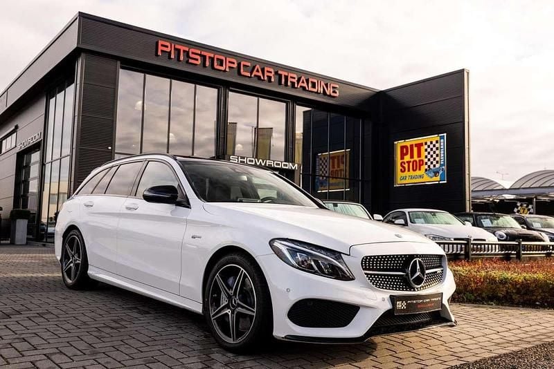 Wit Gebruikt 2017 Mercedes C43 AMG AMG Stationwagen | € 31.995 (Super prijs) - Afbeelding 1/3
