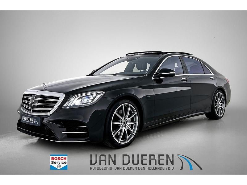 Zwart Occasion 2019 Mercedes S560 Premium Plus Sedan | € 58.950 - Afbeelding 1/4