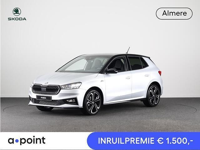Zilver Nieuw 2025 Skoda Fabia Monte Carlo Hatchback | € 32.949 (Iets duurder) - Afbeelding 1/4