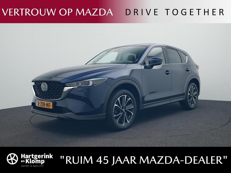 Blauw Gebruikt 2023 Mazda CX-5 Exclusive-Line SUV | € 38.950 (Iets duurder) - Afbeelding 1/4