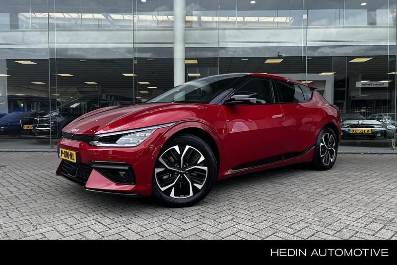 Rood Gebruikt 2022 Kia EV6 4 SUV | € 36.950 - Afbeelding 1/4