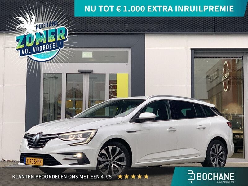 Wit Gebruikt 2024 Renault Mégane GrandTour Techno Stationwagen | € 28.695 (Eerlijke prijs) - Afbeelding 1/4