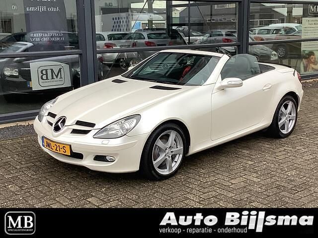 Wit Gebruikt 2008 Mercedes SLK200 Cabriolet | € 9.995 (Goede deal) - Afbeelding 1/4