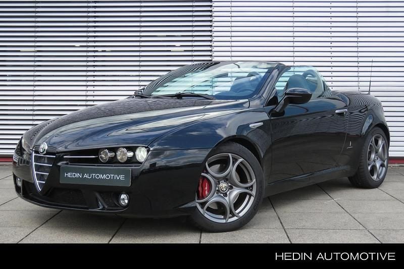 Zwart Gebruikt 2010 Alfa Romeo Spider Exclusive Cabriolet | € 25.945 (Iets duurder) - Afbeelding 1/4