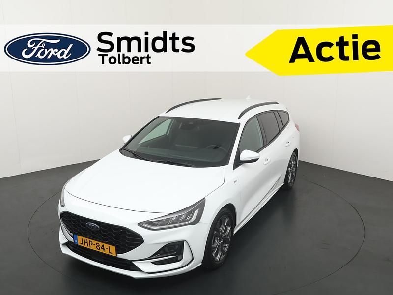 Wit Occasion 2024 Ford Focus ST-Line Stationwagen | € 26.890 (Eerlijke prijs) - Afbeelding 1/4