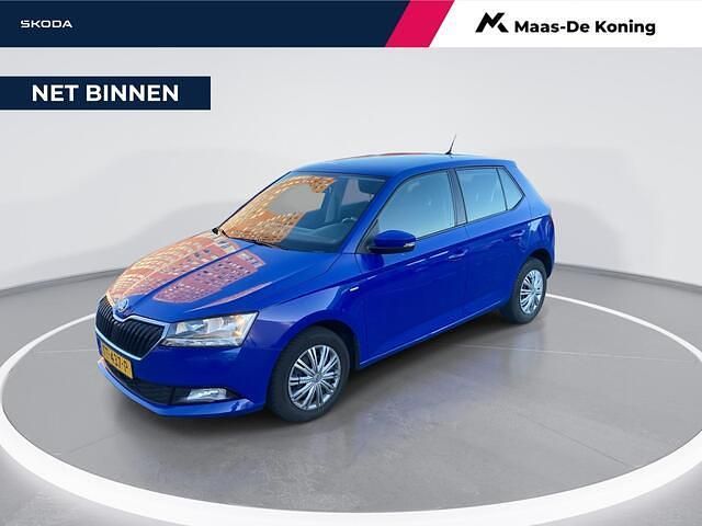 Blauw Gebruikt 2018 Skoda Fabia Clever Hatchback | € 11.440 (Eerlijke prijs) - Afbeelding 1/4