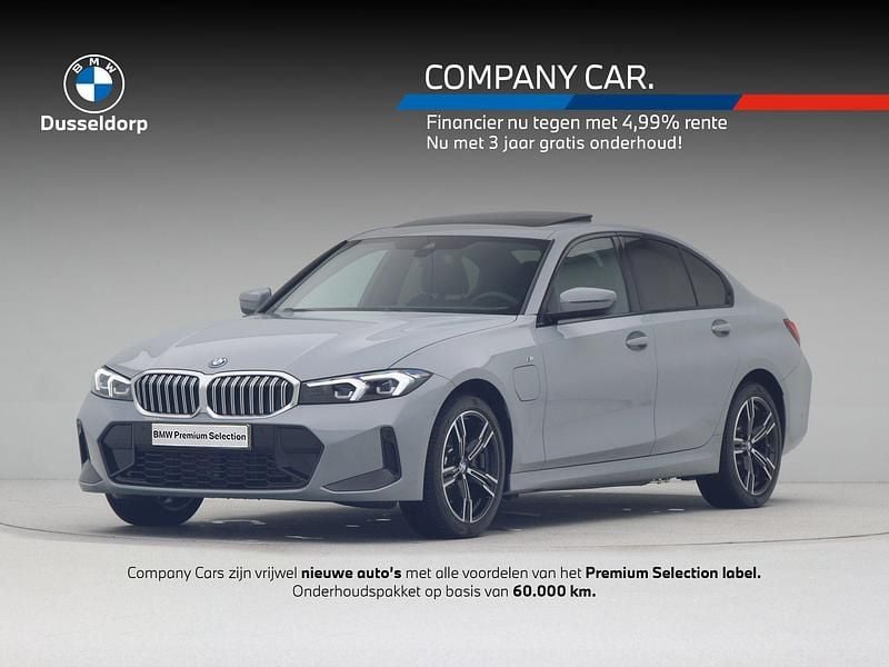 Zwart, metallic lak Gebruikt 2024 BMW 330e M Sport Sedan | € 65.278 - Afbeelding 1/4