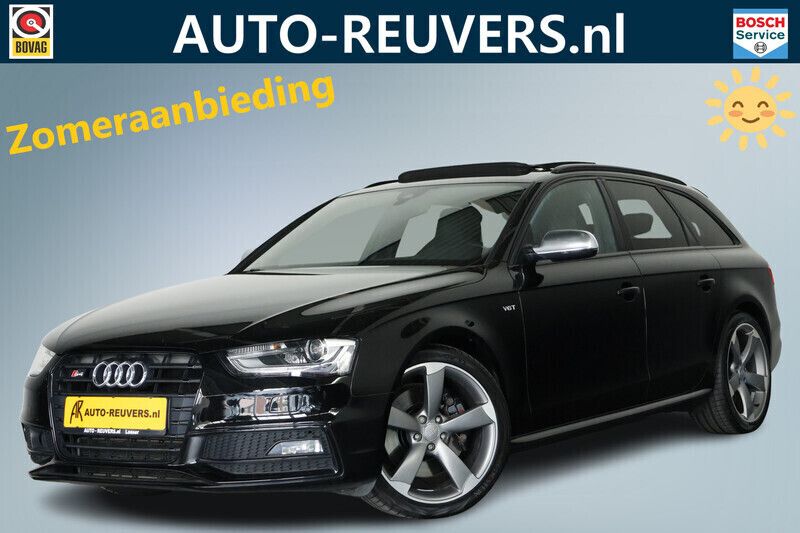 Zwart, metallic lak Gebruikt 2015 Audi A4 Sport Stationwagen | € 33.900 - Afbeelding 1/4