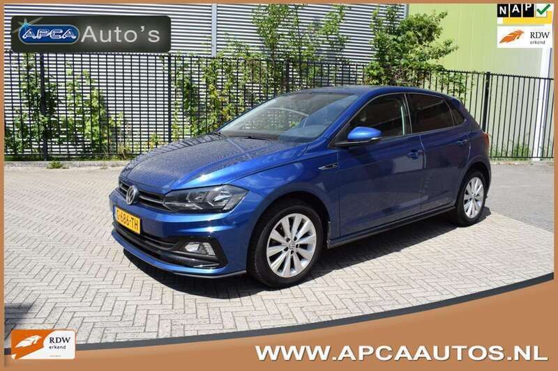 Blauw Gebruikt 2019 VW Polo R-line Hatchback | € 10.945 (Eerlijke prijs) - Afbeelding 1/4