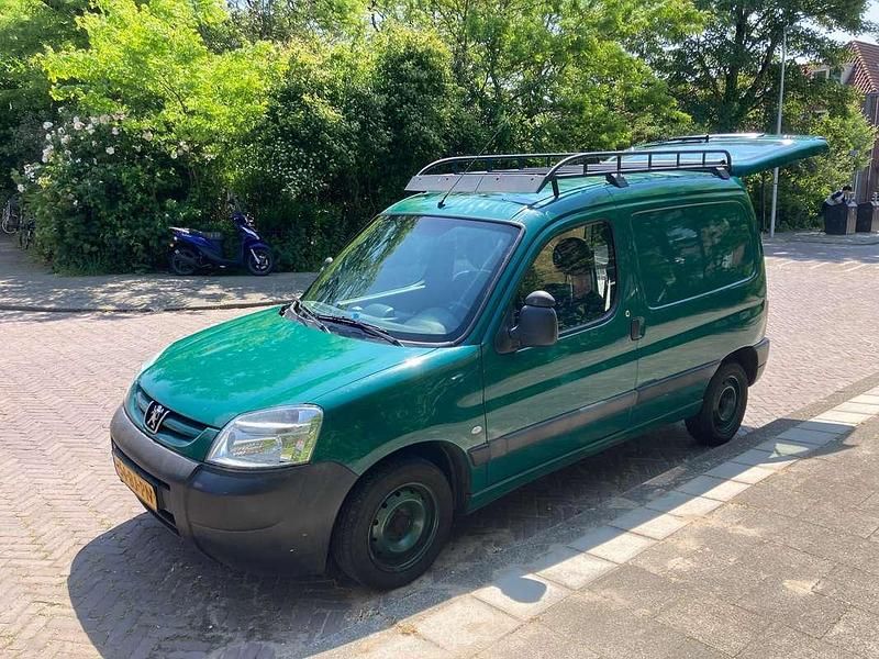 Groen Gebruikt 2003 Peugeot Partner Avantage Van | € 1.750 (Iets duurder) - Afbeelding 1/4