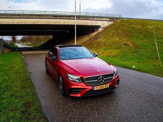 Occasion Mercedes E43 AMG Premium Plus 403 PK (296 kW) 2018 Rood Sedan