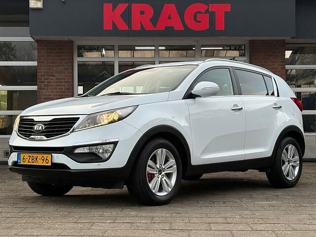 Wit Gebruikt 2013 Kia Sportage Plus SUV | € 9.250 (Goede deal) - Afbeelding 1/4