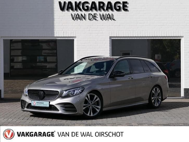 Occasion Mercedes C400 Premium Plus 334 PK (245 kW) 2018 Zilver Stationwagen