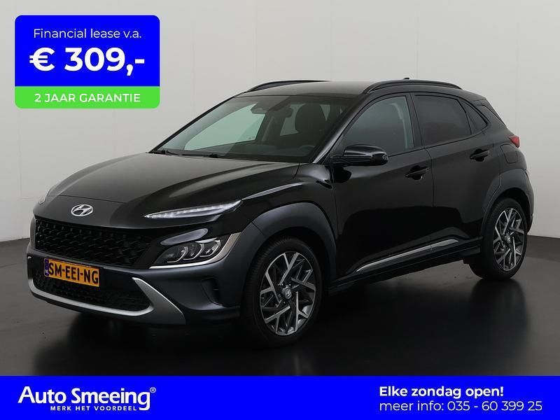 Zwart Gebruikt 2022 Hyundai Kona SUV | € 24.895 (Eerlijke prijs) - Afbeelding 1/4