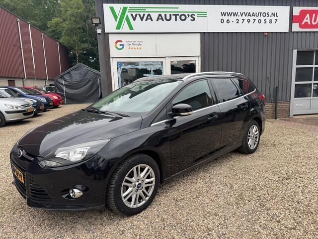 Zwart Gebruikt 2013 Ford Focus Stationwagen | € 6.495 (Goede deal) - Afbeelding 1/4
