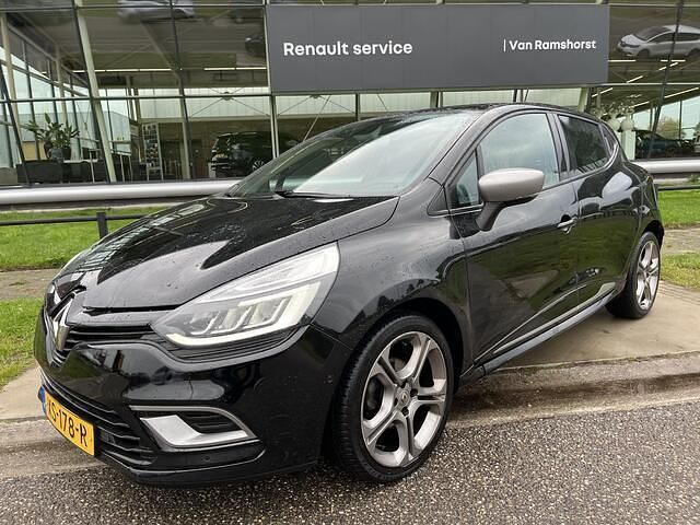 Zwart Gebruikt 2019 Renault Clio IV GT-Line Hatchback | € 11.750 (Iets duurder) - Afbeelding 1/4