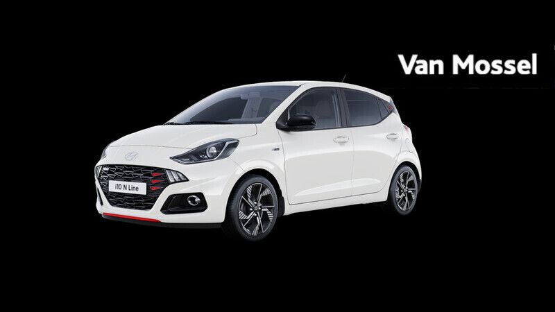 Zwart Nieuw 2025 Hyundai i10 N Line Hatchback | € 26.117 (Duur) - Afbeelding 1/2