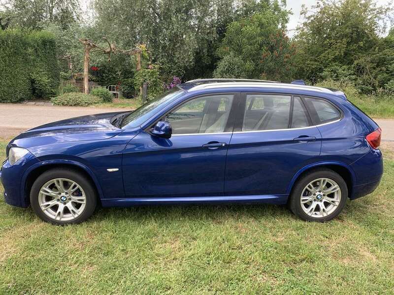 Blauw Gebruikt 2012 BMW X1 M Sport SUV | € 9.850 (Eerlijke prijs) - Afbeelding 1/4