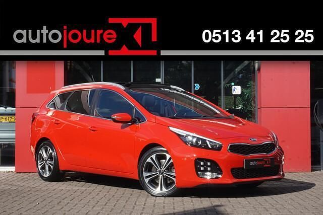 Rood Gebruikt 2015 Kia Ceed Sportswagon GT-Line Stationwagen | € 8.999 (Eerlijke prijs) - Afbeelding 1/4