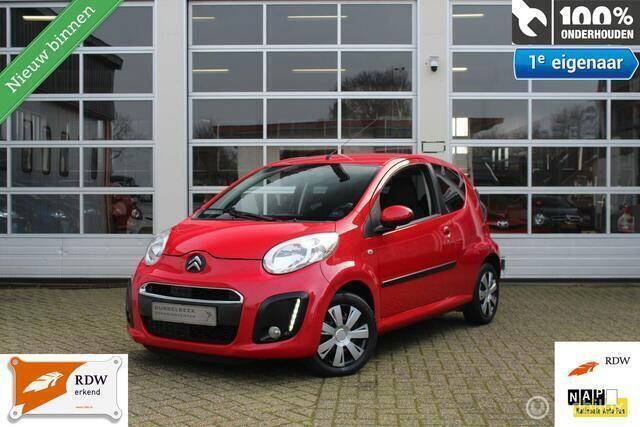 Rood Gebruikt 2013 Citroën C1 Exclusive Hatchback | € 3.945 (Goede deal) - Afbeelding 1/4