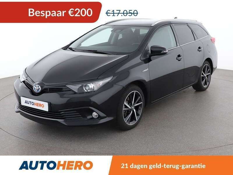 Zwart Gebruikt 2018 Toyota Auris Hybrid Team Stationwagen | € 17.049 (Eerlijke prijs) - Afbeelding 1/3
