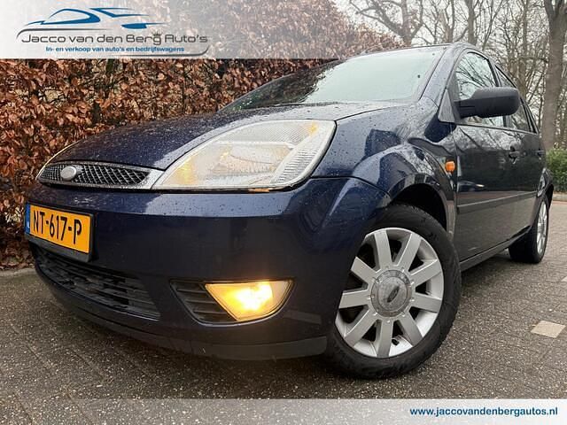 Occasion Ford Fiesta Ambiente 80 PK (58 kW) 2004 Blauw (metallic) Hatchback