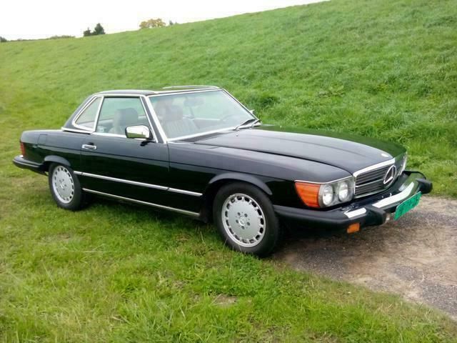 Zwart Gebruikt 1987 Mercedes 560 | € 35.500 - Afbeelding 1/4