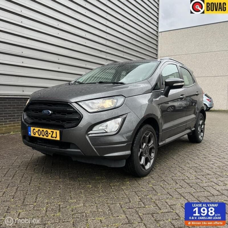 Grijs Gebruikt 2018 Ford Ecosport ST-Line SUV | € 11.999 (Eerlijke prijs) - Afbeelding 1/4