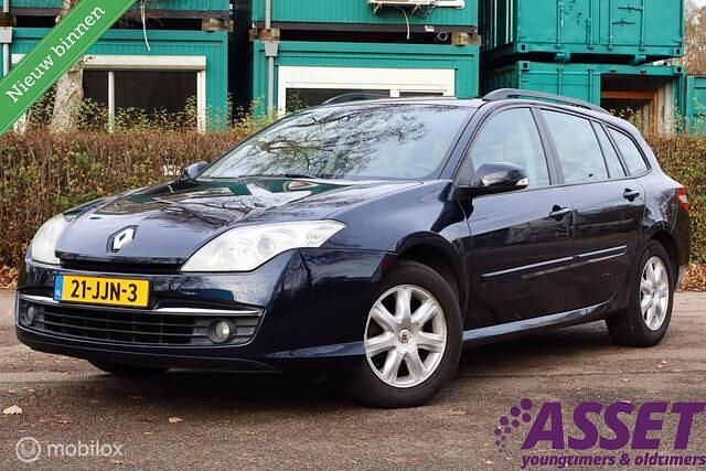 Blauw (metallic) Gebruikt 2009 Renault Laguna III Expression Stationwagen | € 4.995 (Duur) - Afbeelding 1/4