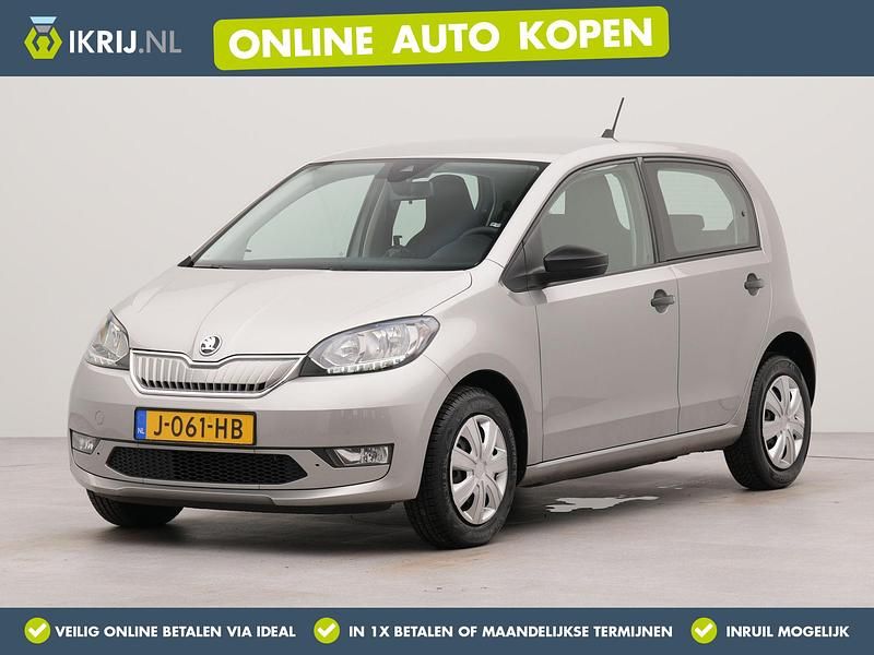 Grijs Gebruikt 2020 Skoda Citigo-e IV Ambition Hatchback | € 9.450 (Eerlijke prijs) - Afbeelding 1/3