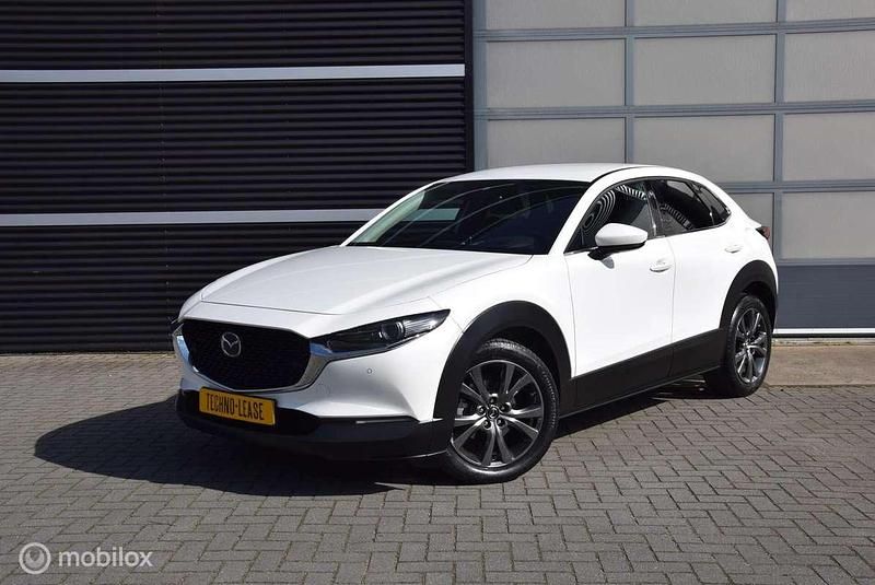 Wit Gebruikt 2020 Mazda CX-30 Luxury SUV | € 22.700 (Eerlijke prijs) - Afbeelding 1/4