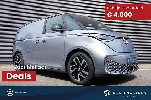 Blauw Nieuw 2025 VW ID. Buzz Van | € 49.240 (Goede deal) - Afbeelding 1/4