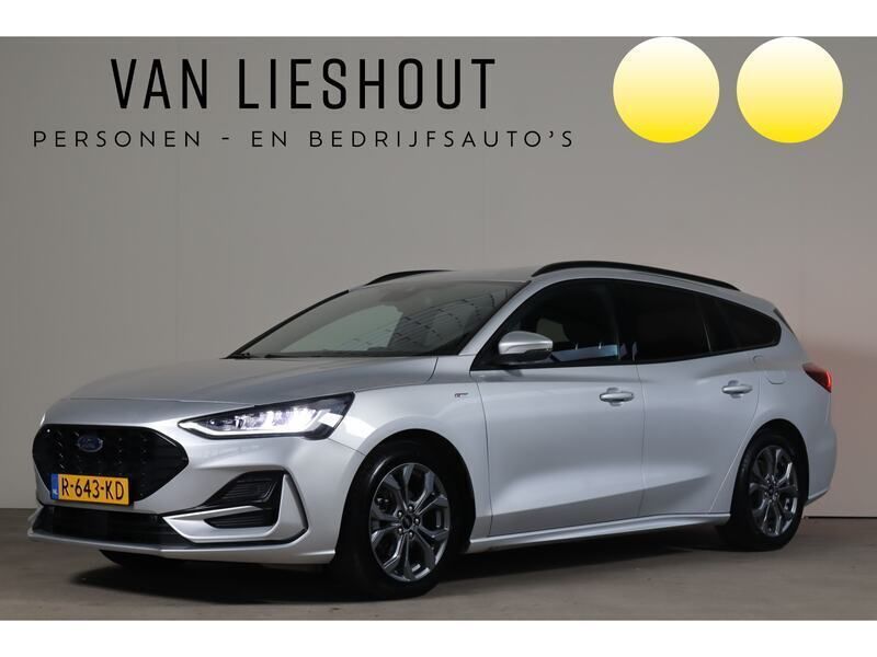 Grijs, metallic lak Gebruikt 2022 Ford Focus ST-Line X Stationwagen | € 20.900 (Eerlijke prijs) - Afbeelding 1/4