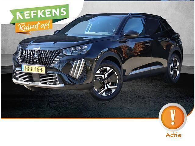 Zwart Nieuw 2025 Peugeot e-2008 Avantage SUV | € 37.920 (Duur) - Afbeelding 1/4