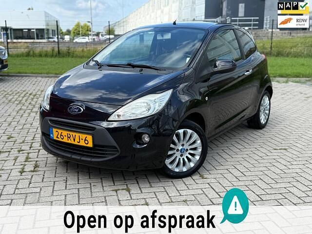 Zwart Gebruikt 2011 Ford Ka Titanium X Hatchback | € 2.995 (Goede deal) - Afbeelding 1/4
