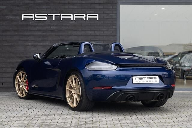 Occasion Porsche 718 Boxster GTS 400 PK (294 kW) 2023 Blauw (metallic) Cabriolet