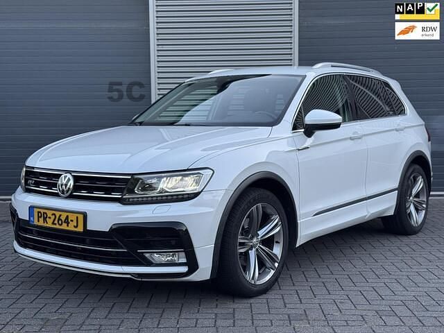 Wit Gebruikt 2016 VW Tiguan Highline SUV | € 16.450 (Eerlijke prijs) - Afbeelding 1/4
