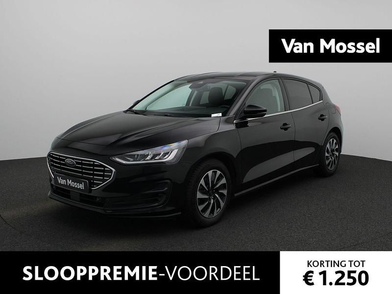Zwart Occasion 2023 Ford Focus Titanium Hatchback | € 20.900 (Eerlijke prijs) - Afbeelding 1/4