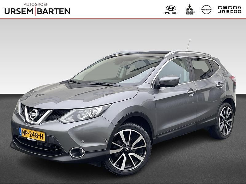 Grijs (metallic) Occasion 2017 Nissan Qashqai Tekna SUV | € 14.930 (Eerlijke prijs) - Afbeelding 1/4