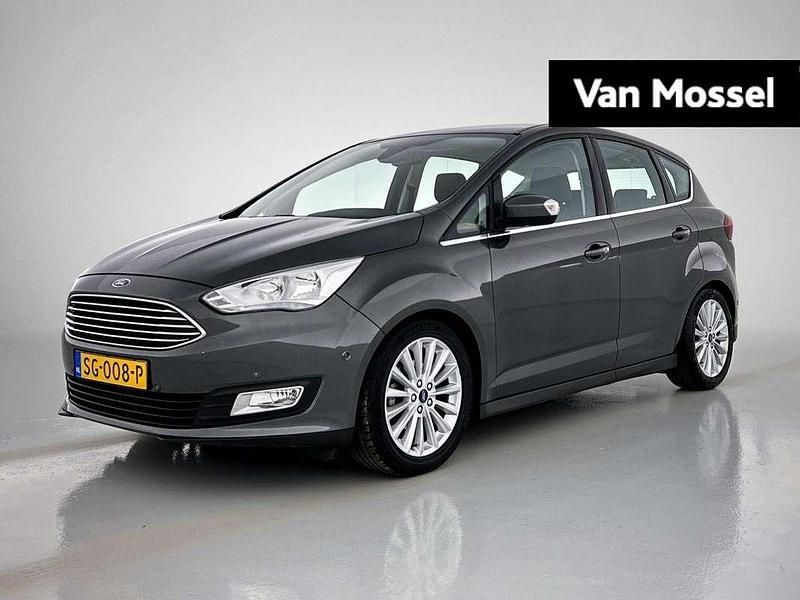Grijs Gebruikt 2018 Ford C-MAX Titanium MPV | € 14.995 (Iets duurder) - Afbeelding 1/4