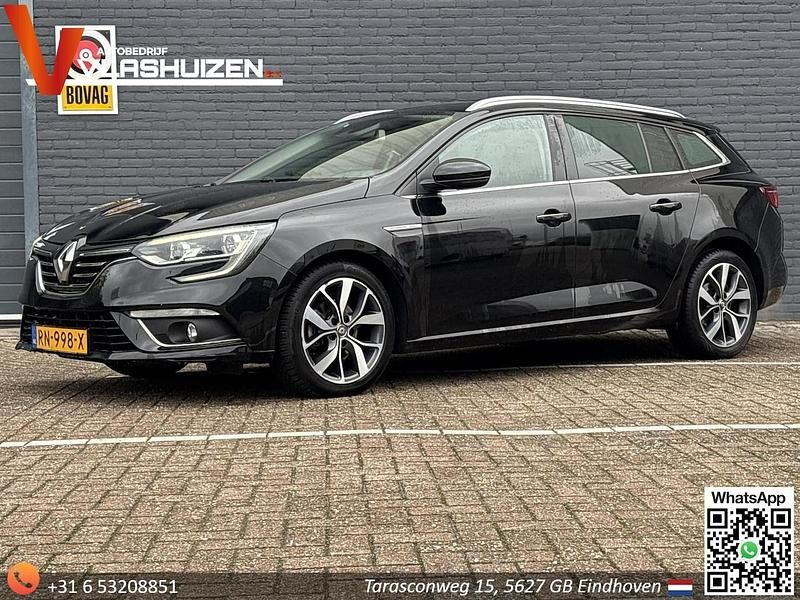Zwart Gebruikt 2018 Renault Mégane GrandTour Bose Edition Stationwagen | € 6.950 (Super prijs) - Afbeelding 1/4
