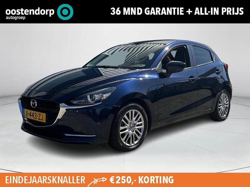 Blauw Gebruikt 2020 Mazda 2 Luxury Hatchback | € 17.240 (Eerlijke prijs) - Afbeelding 1/4