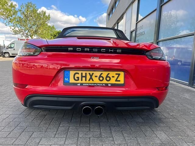 Occasion Porsche 718 Boxster 299 PK (219 kW) 2016 Rood Cabriolet